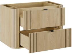 Comad Ovalia Cremona dulap 80x45.8x52 cm sub chiuveta pe perete stejar OVALIA CREMONA 82-80-46-2S (OVALIACREMONA8280462S)