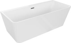 Mexen Volta 150x75 cm fehér/szálcsiszolt fegyverszürke (51131507500-66)