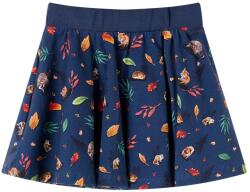 vidaXL Gyerek szoknya Navy 104, 30°C-ig mosógépben mosható 14918 (14918)