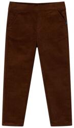 vidaXL Konyak színű gyereknadrág 104, 30°C-ig mosógépben mosható 13430 (13430)