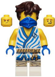 LEGO® Minifigurák Jay - Legacy, White Tunic with Blue Trim and Stripes njo0648 (njo0648)