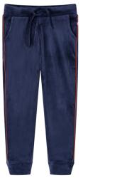 vidaXL Gyerek melegítőnadrág Navy 116, 30°C-ig mosógépben mosható 14316 (14316)