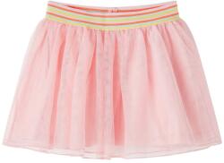 vidaXL tüll gyermekszoknya, elasztikus derék, A-vonalú kivitel, világos rózsaszín, 104 (14653)