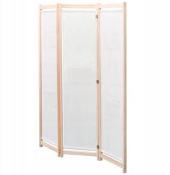 VidaXL 3 paneles paraván, szürke, 120x170x4 cm, szövet (42975)