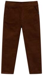 vidaXL Konyak színű gyereknadrág 116, 30°C-ig mosógépben mosható 13431 (13431)