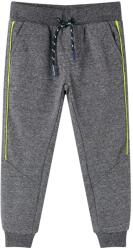 vidaXL Szürke melange gyerek melegítőnadrág 92, 30°C-ig mosógépben mosható 13279 (13279)