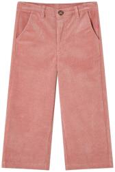 vidaXL Gyerek nadrág kordbársony Régi rózsaszín 104, 30°C-ig mosógépben mosható 14260 (14260)