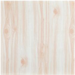 SDEPOT 10 db SDEPOT® tapéta csempe készlet, 3 mm vastag, 70x70 cm méret, fa modell, krémszínű (SET10_TAPET_64_CREM)