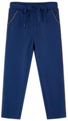 vidaXL Tengerészkék gyereknadrág húzózsinórral 104, 30°C-ig mosógépben mosható 13545 (13545)