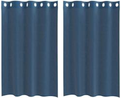 vidaXL 2 db királykék voile függönyök grommets 0.25 kg 4102114 4102114 (4102114)