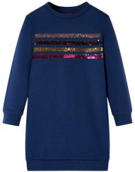 vidaXL Gyermek melegítő ruha Navy 116 mosógépben mosható 14311 (14311)