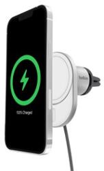 Belkin BoostCharge Pro vezeték nélküli autós töltő Qi2-vel, 15W, fekete + 1, 5m USB-C kábel (WIC008BTGR-NCV2)