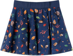 vidaXL Gyerek szoknya Navy 116, 30°C-ig mosógépben mosható 14919 (14919)