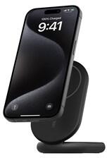 Belkin BoostCharge vezeték nélküli töltő Qi2-vel, összecsukható, mágneses, 15W, fekete (WIB007VFBK)