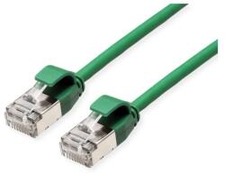 Roline Cablu patch U/FTP CAT6a LSOH, subțire, ultra flexibil, cablu pentru centre de date, rezistent la extragere, 1m, verde (21.15.3333-100)
