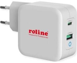 Roline fali töltő USB Type-A+C 65W (19.11.1041-10)