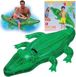 Intex Krokodil Felfújható Vízi Úszómatrac, 168×86cm (69670)