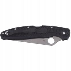 Spyderco Police 4 könnyű, fekete sima kés (C07 (C07PBK4)