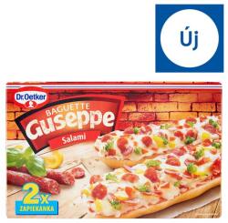 Dr. Oetker Guseppe gyorsfagyasztott bagett szalámival, sajttal és zöldségekkel 2 x 125 g (250 g)