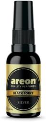 Areon спрей парфюм ароматизатор за автомобили, Black Force, Silver