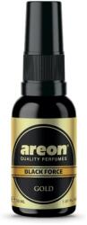 Areon спрей парфюм ароматизатор за автомобили, Black Force, Gold