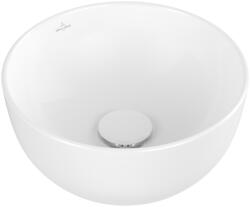 Villeroy & Boch Artis mosdótál 32.5x32.5 cm kerek mosdótálak fehér matt 438932RW (438932RW)