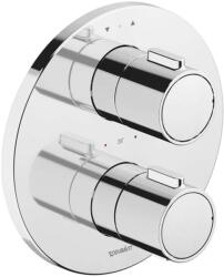 Duravit - Rejtett termosztatikus csaptelep, 2 készülékhez, króm TH4200008010 (TH4200008010)
