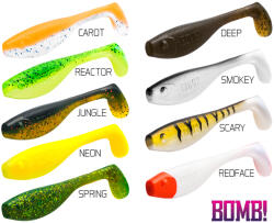 DELPHIN BOMB! Gumihal Fatty / 5db 10cm/SCARY