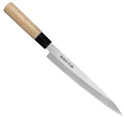 Satake 801-645 Megumi Yanagi / Sashimi japán konyhakés, rozsdamentes acél, 21 cm pengehossz, gumifa markolat
