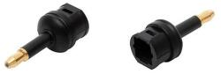 Somogyi Elektronic 11922 Toslink-Mini Toslink adapter, optikai csatlakozó