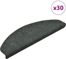 vidaXL 30 db zöld öntapadó lépcsőszőnyeg 65x21x4 cm (3365666)