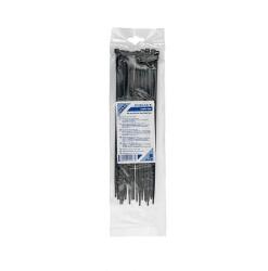 Somogyi Elektronic CT 250/4, 8/B kábelkötegelő, 4, 8 mm széles, 250 mm hosszú, 25 db, fekete - dellaprint