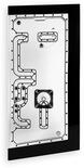 Stealkey Customs Phanteks NV9 x Stealkey Distroplate, D-RGB- fekete (SW10161)