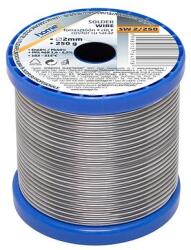 Home SW 2/250 forrasztóón, 2mm, 250g, európai gyártótól származó kiváló minőségű forrasztóón, összetétel: SN/PB: 60/40%, gyanta: 2, 0% - dellaprint