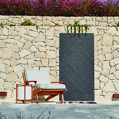 Nortene Decory LOP Keskeny térelválasztó panel - dekorpanel (120x60cm) antracit (2021929)
