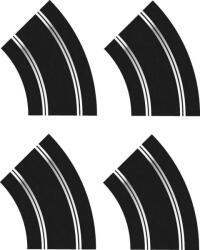 Scalextric C8198 - Standard Straight and R2 Curve Track Extension Pack (28-C8198)