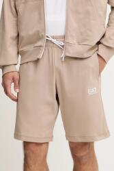 EA7 Emporio Armani pamut rövidnadrág bézs, AF12681.7M000204 - bézs S