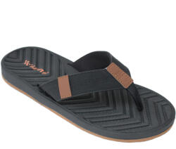 Wink férfi lábujjközös strandpapucs fekete barna mix SR51148-1 07619