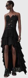 AllSaints szoknya CAVARLY fekete, maxi, harang alakú, W072RC - fekete 34