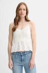 Levi's blúz pamutból CORA SL BLOUSE bézs, sima, 001SI - bézs L