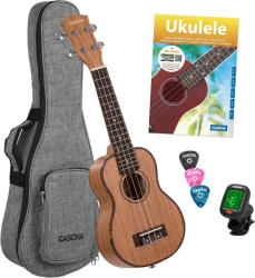  Cascha HH 2027 Prémium natúr szoprán ukulele
