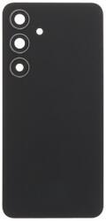 Samsung S921 Galaxy S24 akkufedél (hátlap) kamera lencsével és ragasztóval, fekete, onyx black (utángyártott)