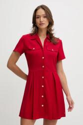 Tommy Hilfiger ruha piros, mini, egyenes, WW0WW45819 - piros 40