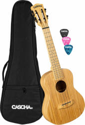 Cascha HH 2313 Bambusz natúr koncert ukulele - 10% nyitási akció