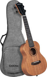 Cascha CUCMS1 Mahagóni tömör natúr koncert ukulele - 10% nyitási akció