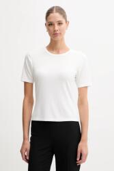 Sisley t-shirt fehér, 37UCL107I - fehér XS