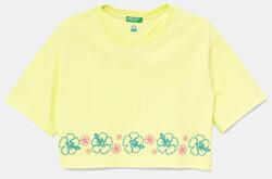 Benetton gyerek pamut póló zöld, 3096C10PC - zöld 168 - answear - 5 190 Ft
