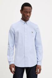 PS Paul Smith pamut ing legombolt galléros, slim, M2R-599R-PZEBRA - kék XL