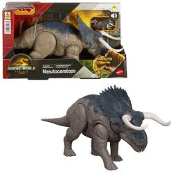 Mattel Jurassic World Mozi Támadó Dinó Hanggal - Nasutoceratops (JGC81-JGB87) - liliputjatek