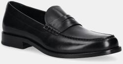 BOSS bőr mokaszin Tayil-L - fekete Férfi 44 - answear - 69 990 Ft
